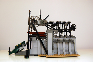Illustration for article titled Destiny Arcadia-Class Jumpship In Lego